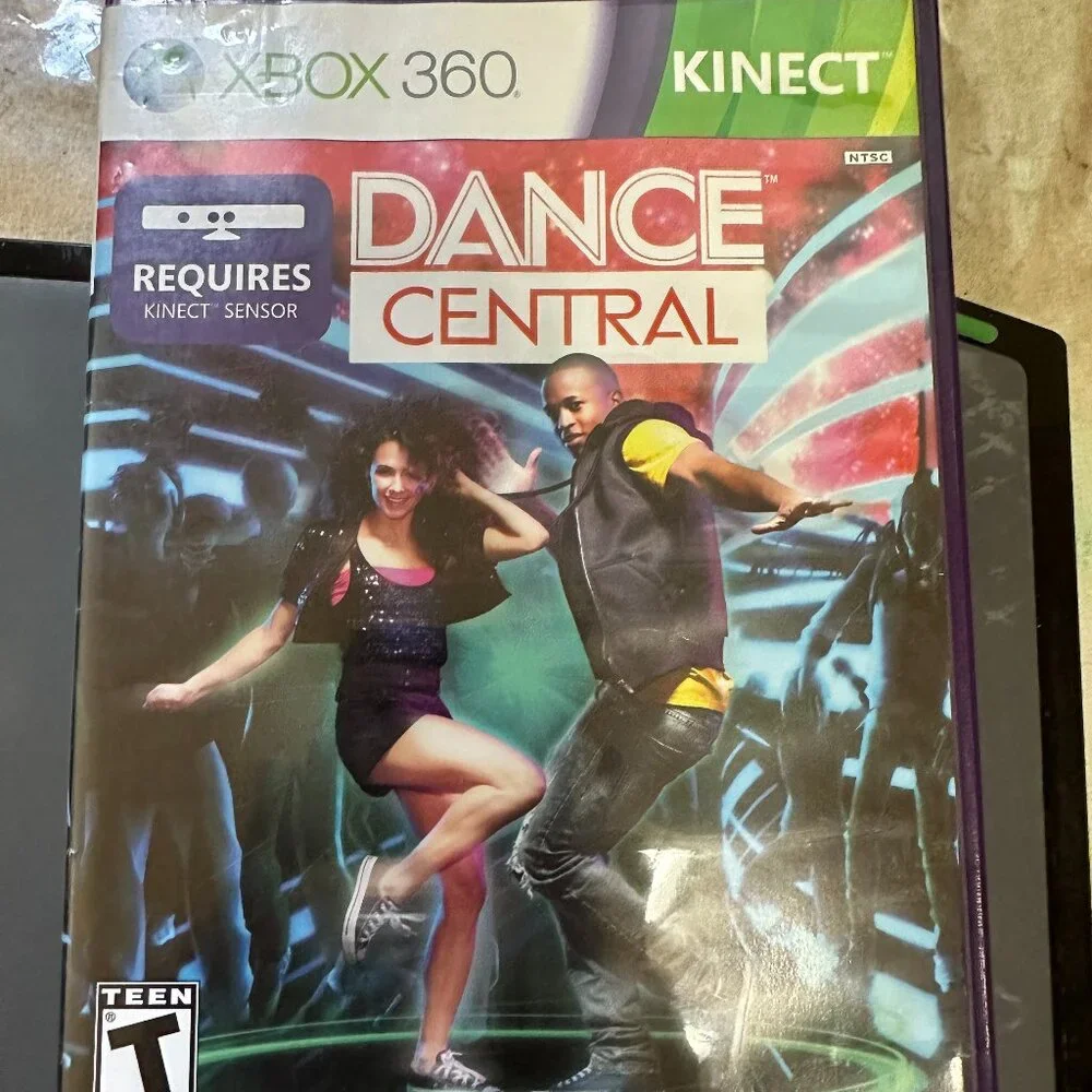 Dance Central (Microsoft Xbox 360, 2010) No Manual